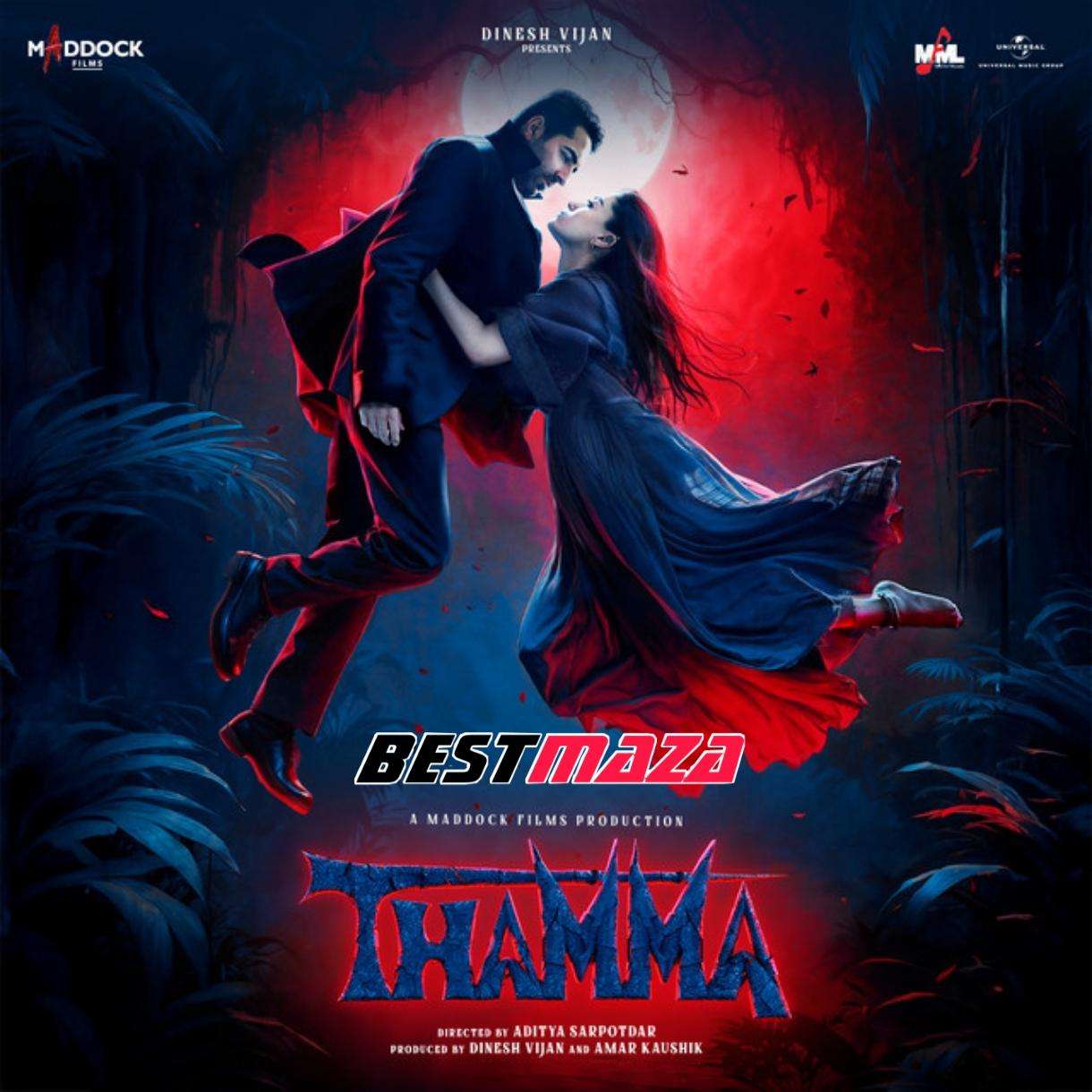 Thamma (2025) Original Motion Picture Soundtrack Hindi Movie Mp3 Songs